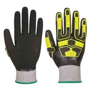Portwest Waterproof HR Cut Level D Impact Glove Touchscreen Compatible -AP55