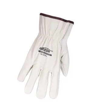 Premium Cowhide Driver's Gloves for Construction, Gardening & More – Durable, Comfortable, Adjustable Fit & Superior Grip
