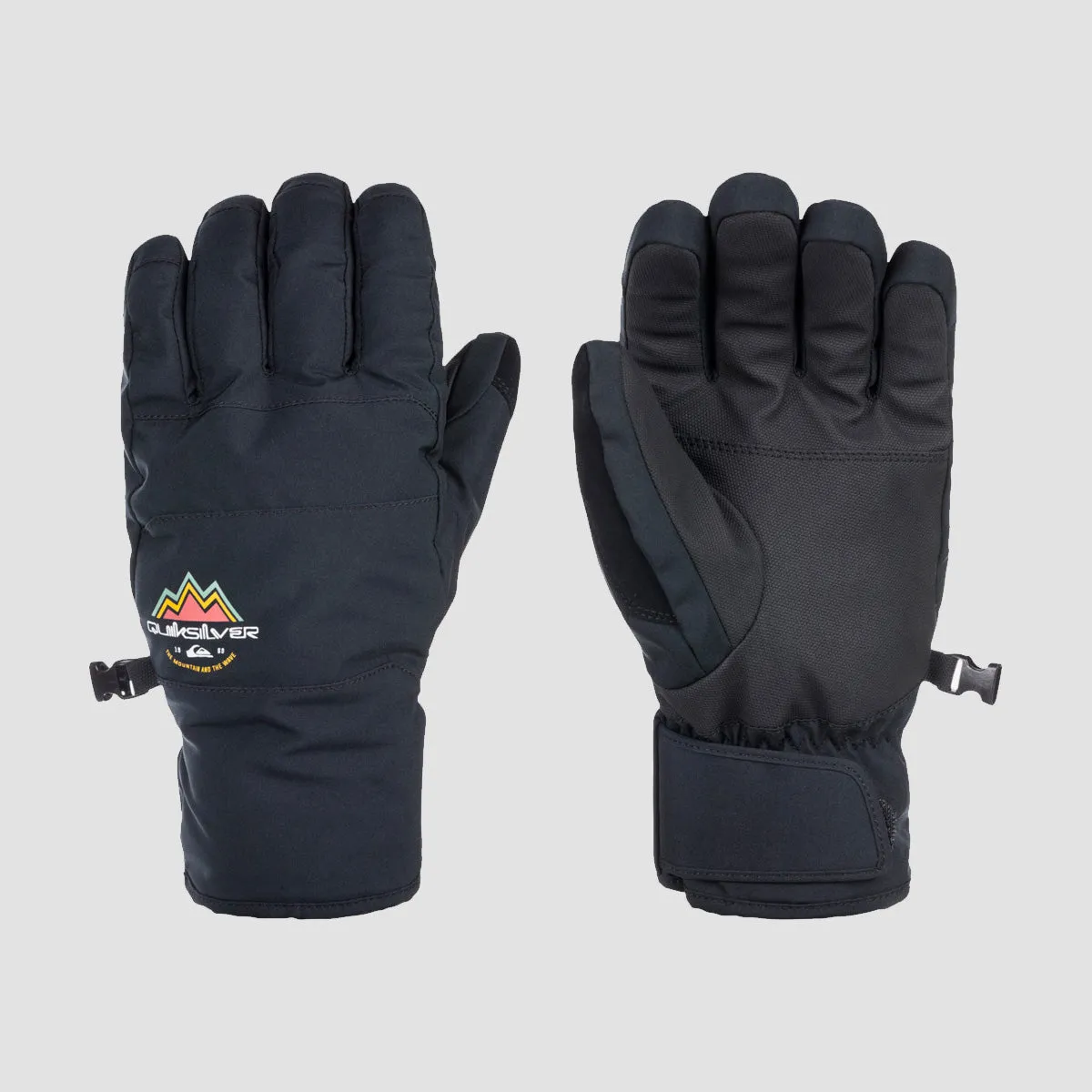 Quiksilver Cross Snow Gloves True Black