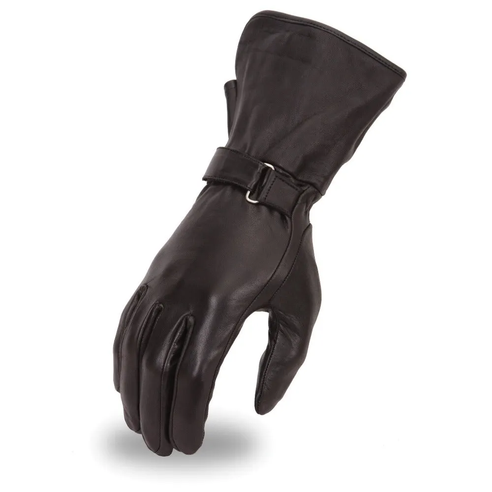 RAPPER GIRL - Gauntlet Leather Gloves