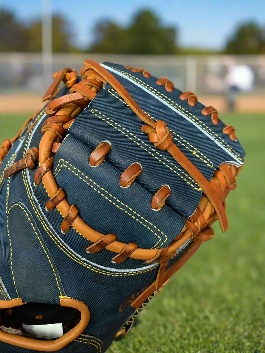 Rawlings Pro Label Denim Heart of the Hide 34" PROCM43D Baseball Catchers Mitt
