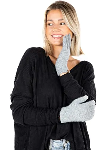 Recycled Yarn Smart Tip Gloves by Funky Junque