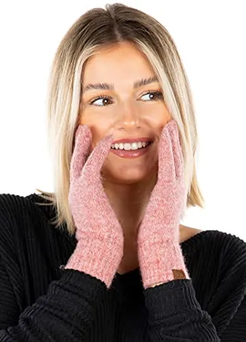 Recycled Yarn Smart Tip Gloves by Funky Junque