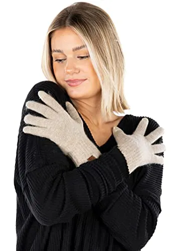 Recycled Yarn Smart Tip Gloves by Funky Junque