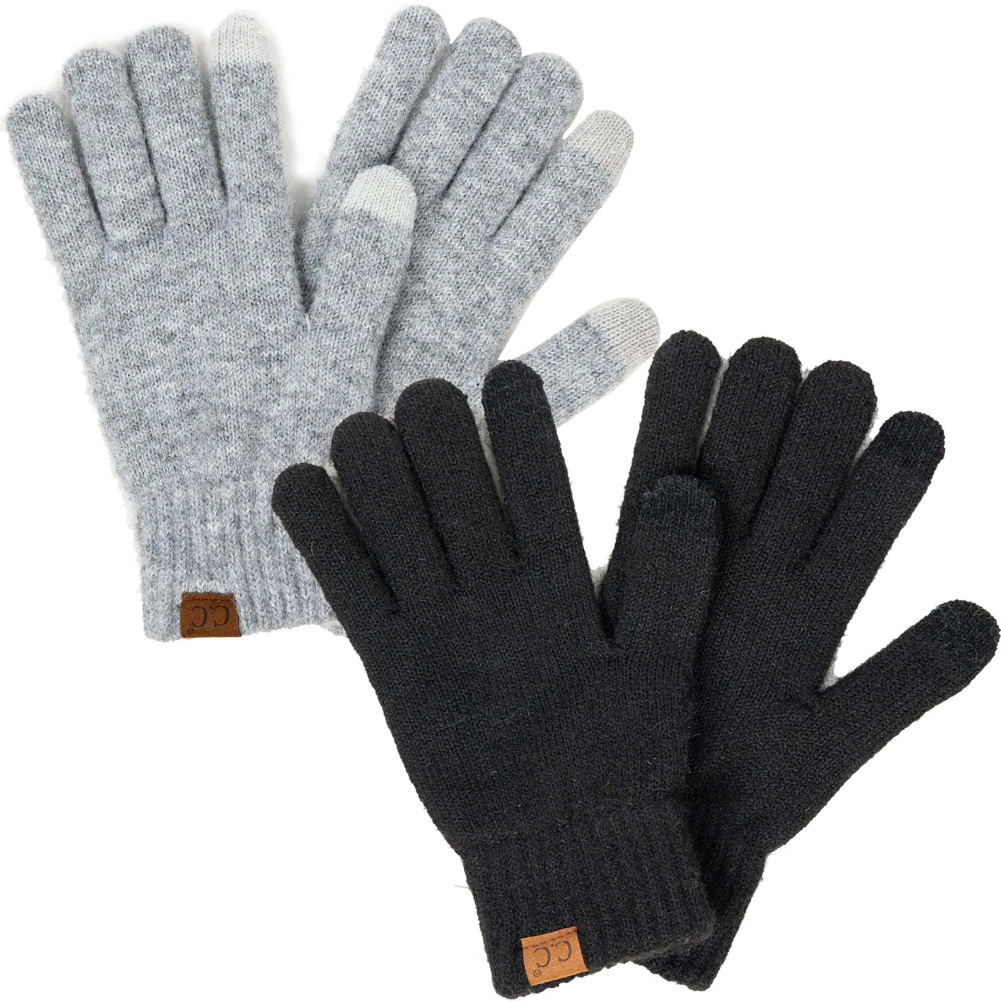 Recycled Yarn Smart Tip Gloves by Funky Junque