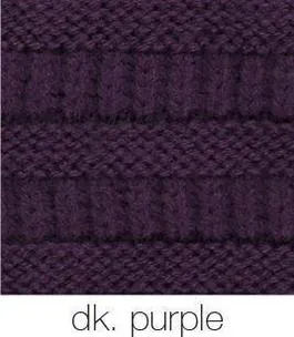 Rib Knit Touchscreen Tip Gloves - Available in Multiple Colors