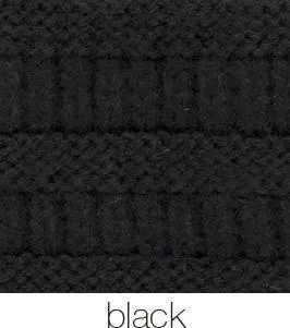 Rib Knit Touchscreen Tip Gloves - Available in Multiple Colors