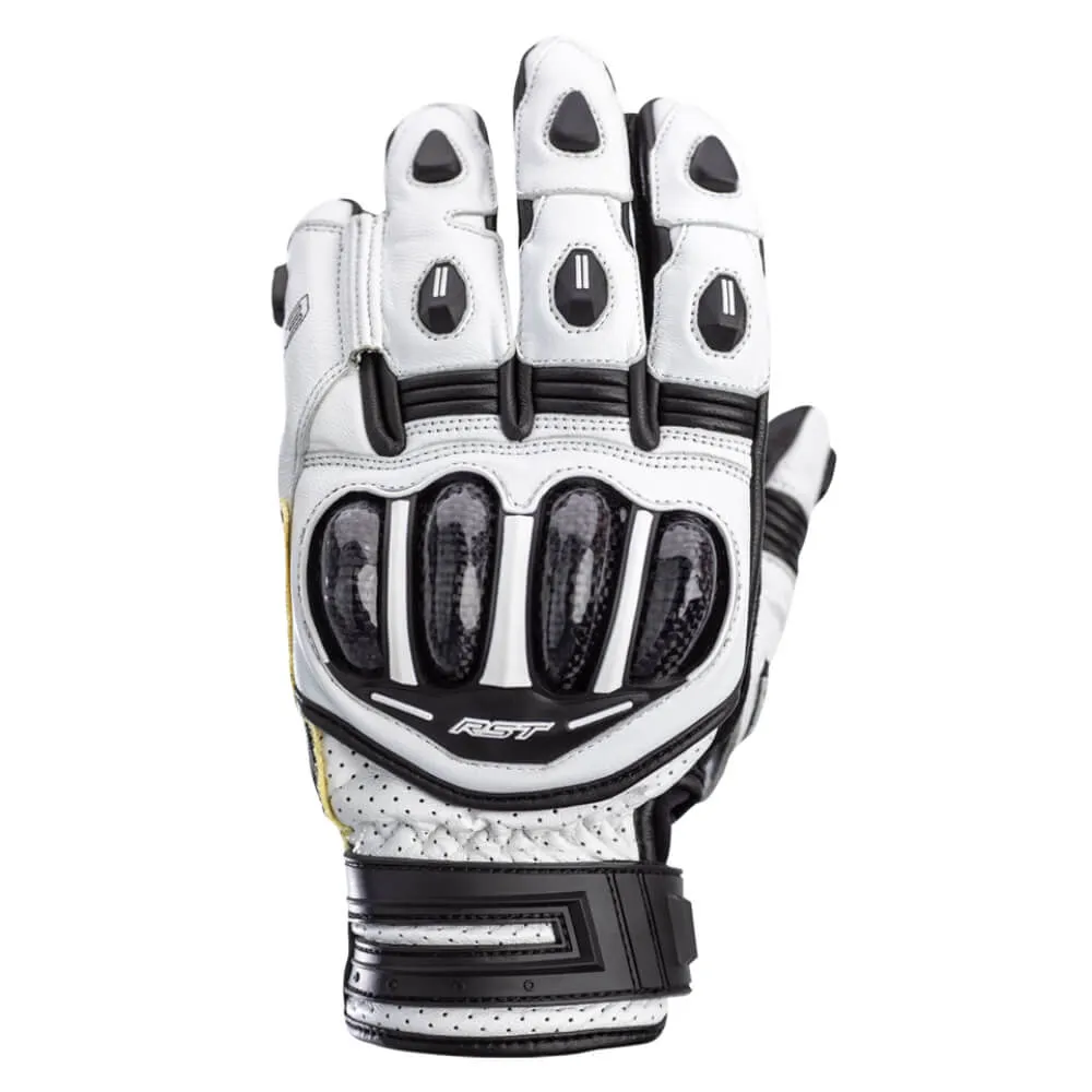 RST TracTech Evo 4 Short CE Gloves White