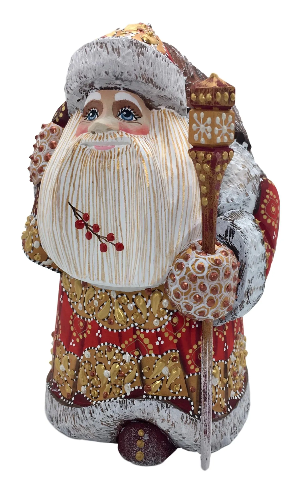 Russian Grandfather Frost with a Bear