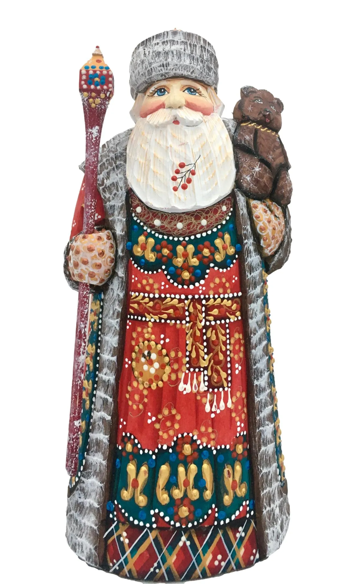 Russian Santa Brown Bear