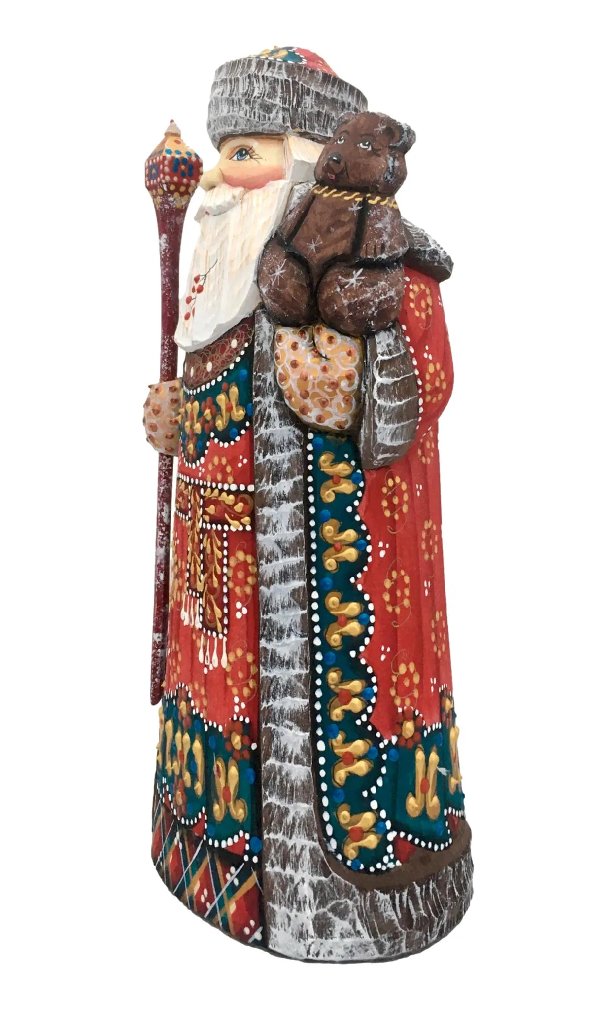 Russian Santa Brown Bear