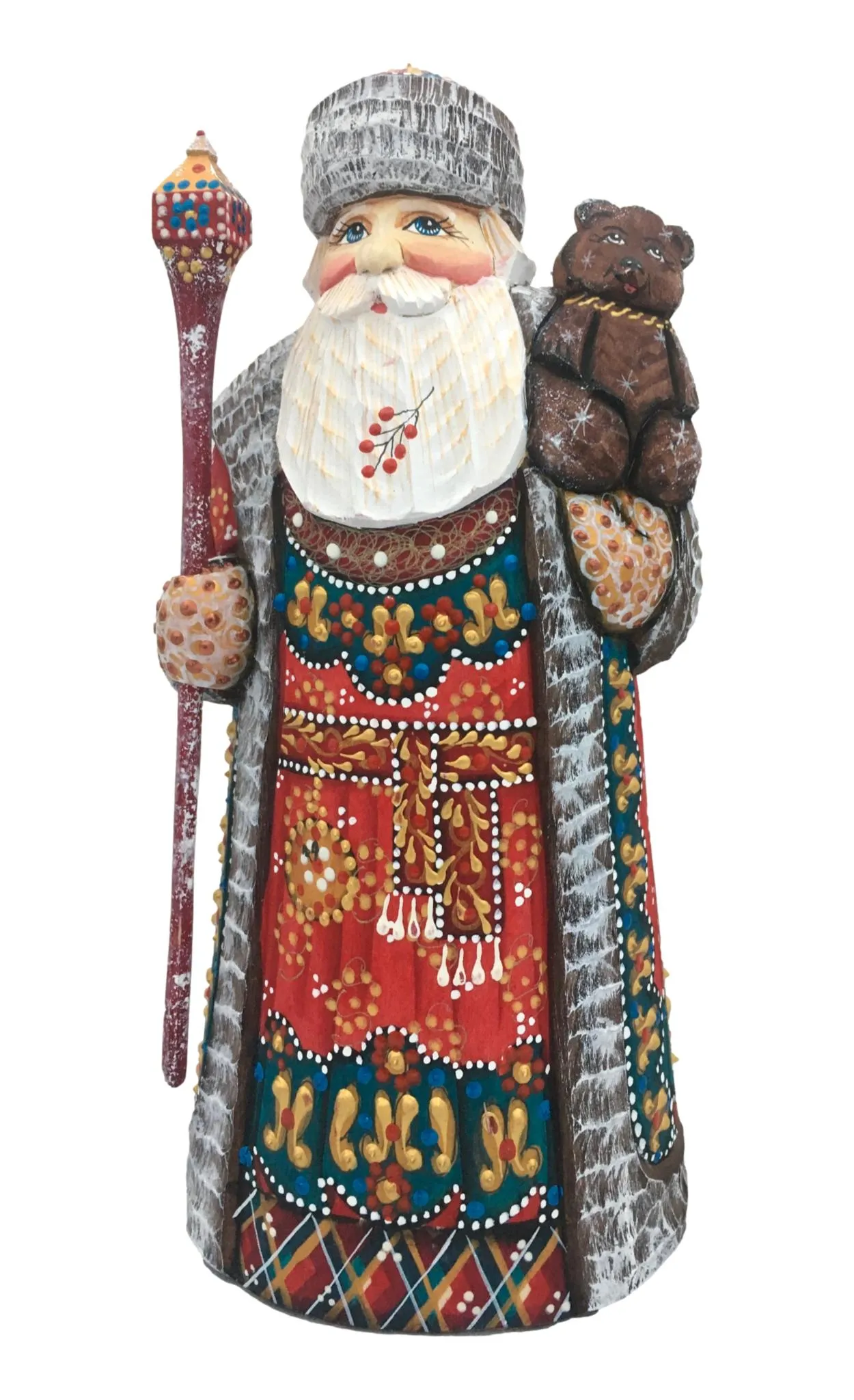 Russian Santa Brown Bear