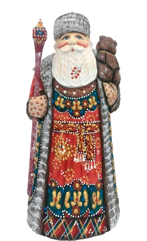Russian Santa Brown Bear