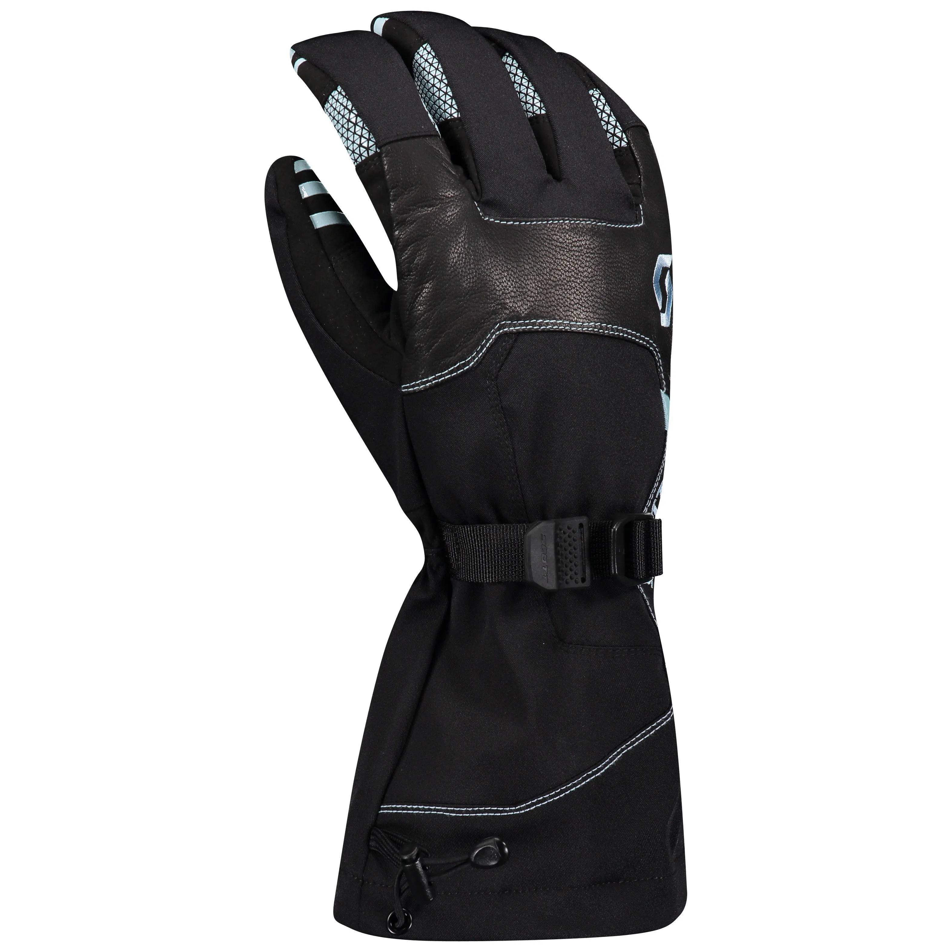 Scott Womens Cubrick Winter Gloves - Black/Cloud Blue