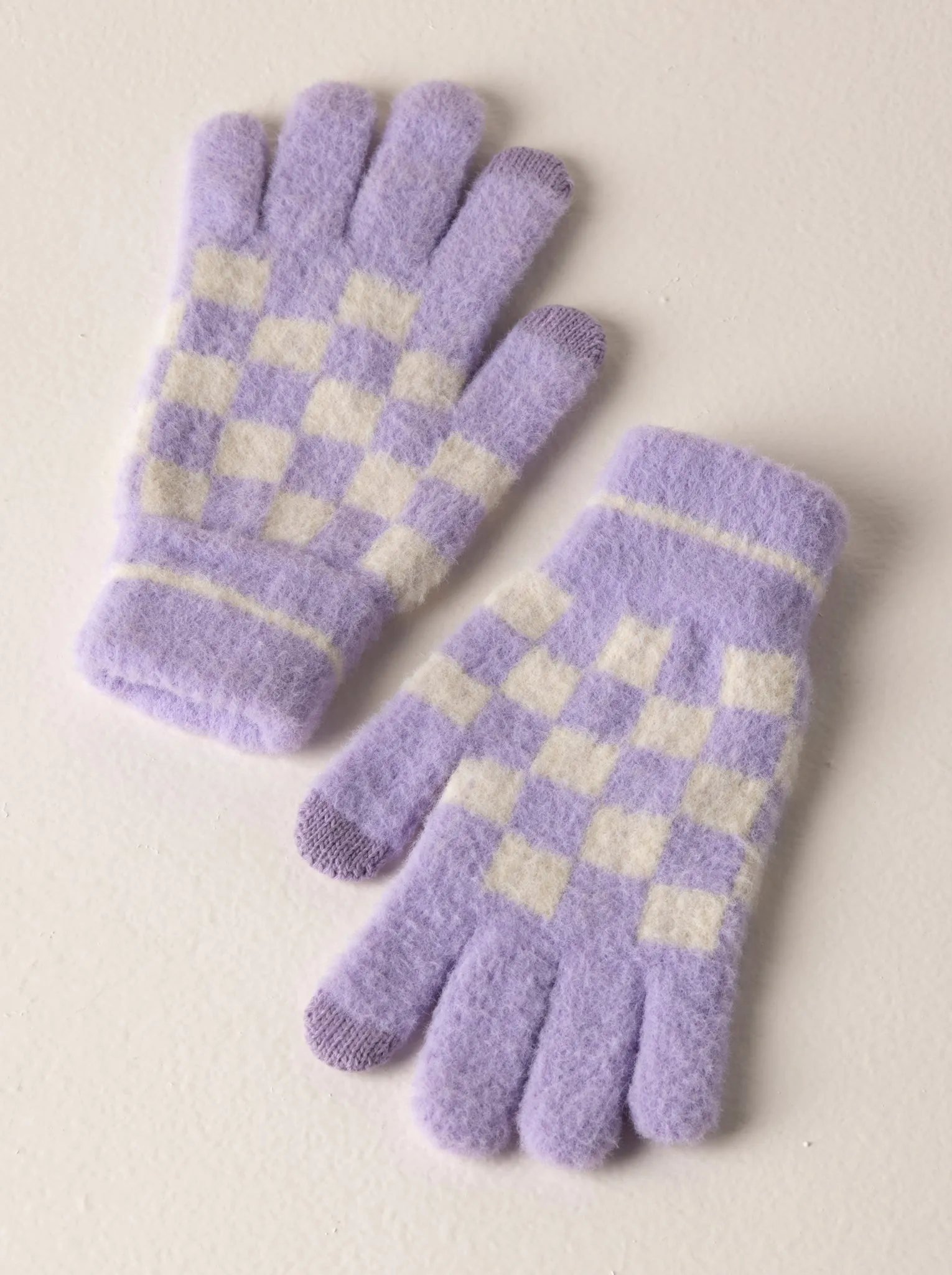 Shiraleah Tanner Touchscreen Gloves, Lilac