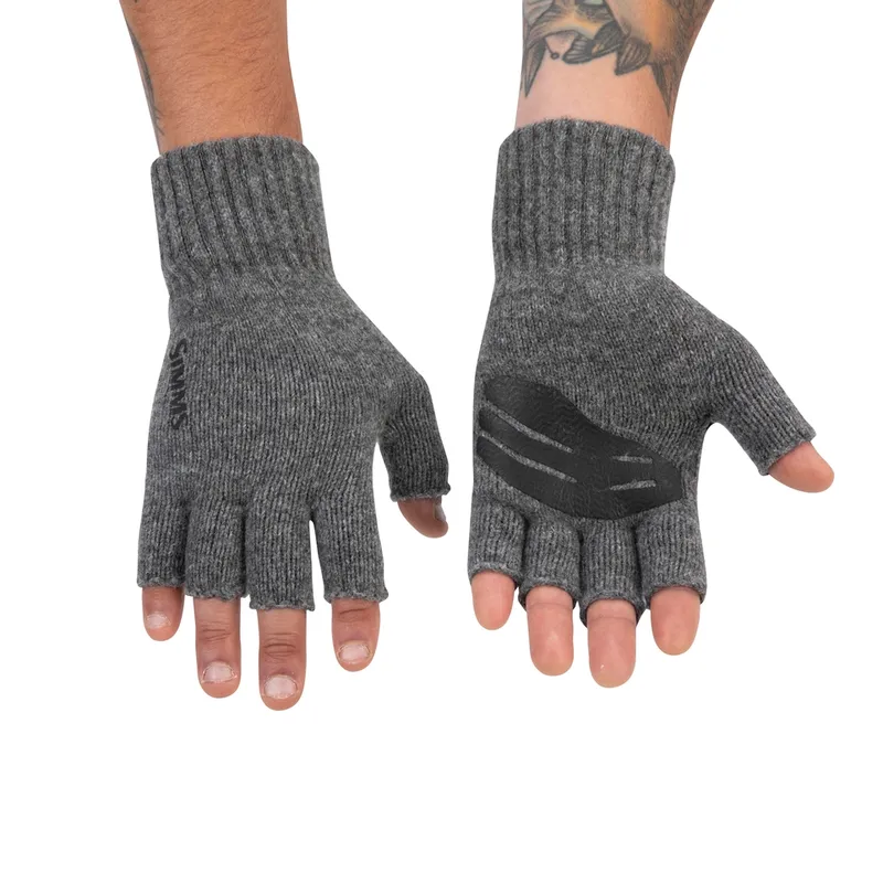 Simms Wool Half-Finger Glove