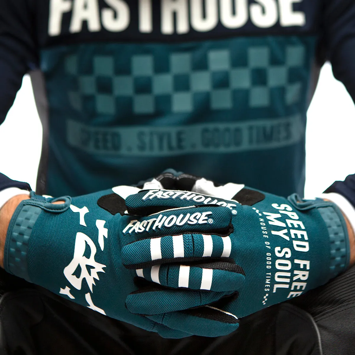 Speed Style Slammer Youth Glove - Indigo