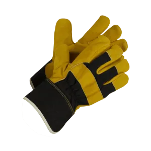 Split Leather Work Glove With Fleece/Foam Lining - Style 90-083FT