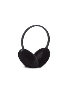 The Black Gstaad Earmuffs