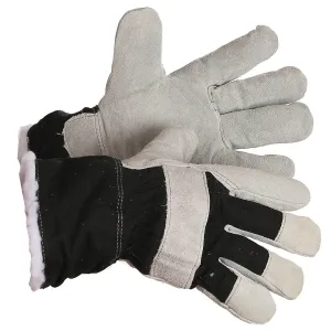 The "Arnold" Pile Lined Split Leather Work Glove