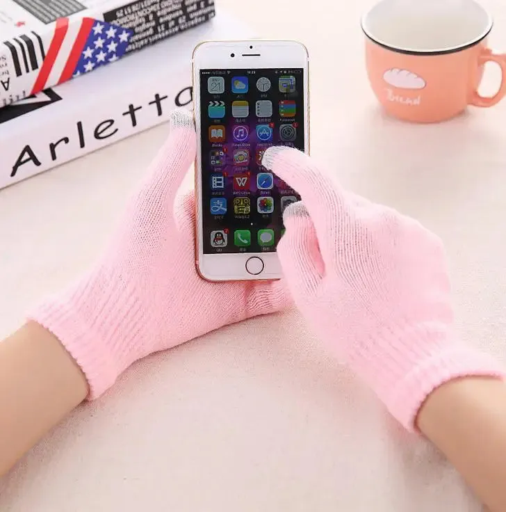 Thermal Winter Women Gloves Men Cycling Bike Gloves Hand Warmer Fleece Lined Guantes Full Finger Mittens Touchscreen Waterproof