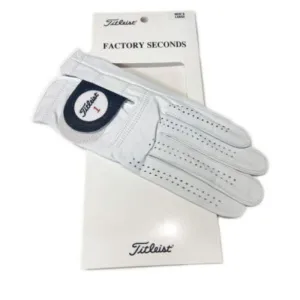 Titleist Factory Seconds Golf Glove XL White/White LH/Regular (6993E-XL)