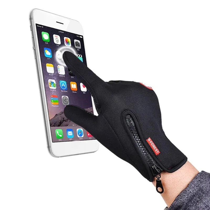 Touchscreen Thermal Winter Gloves - Full Finger Outdoor Gloves