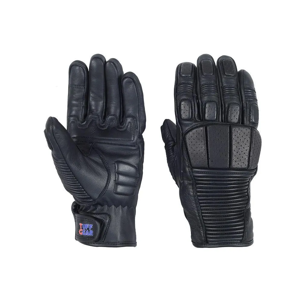 Tuff Gear Motorcycle Cafe Racer Retro Windproof Winter Gloves
