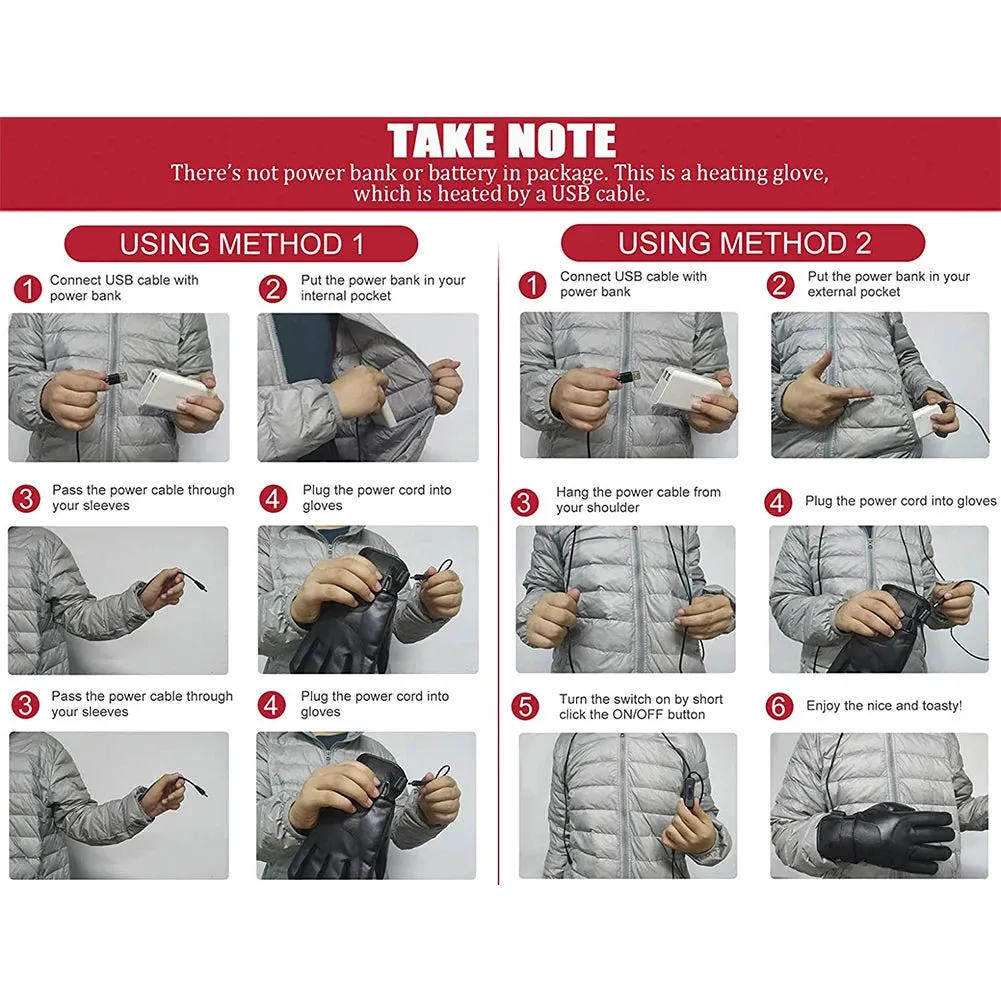 USB Electric Heated Gloves