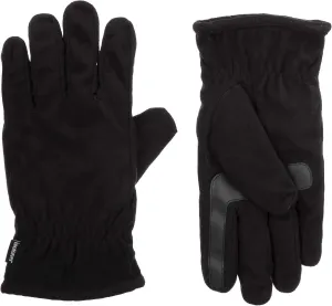 Water-Repellent isotoner Men's Fleece Touchscreen Glove