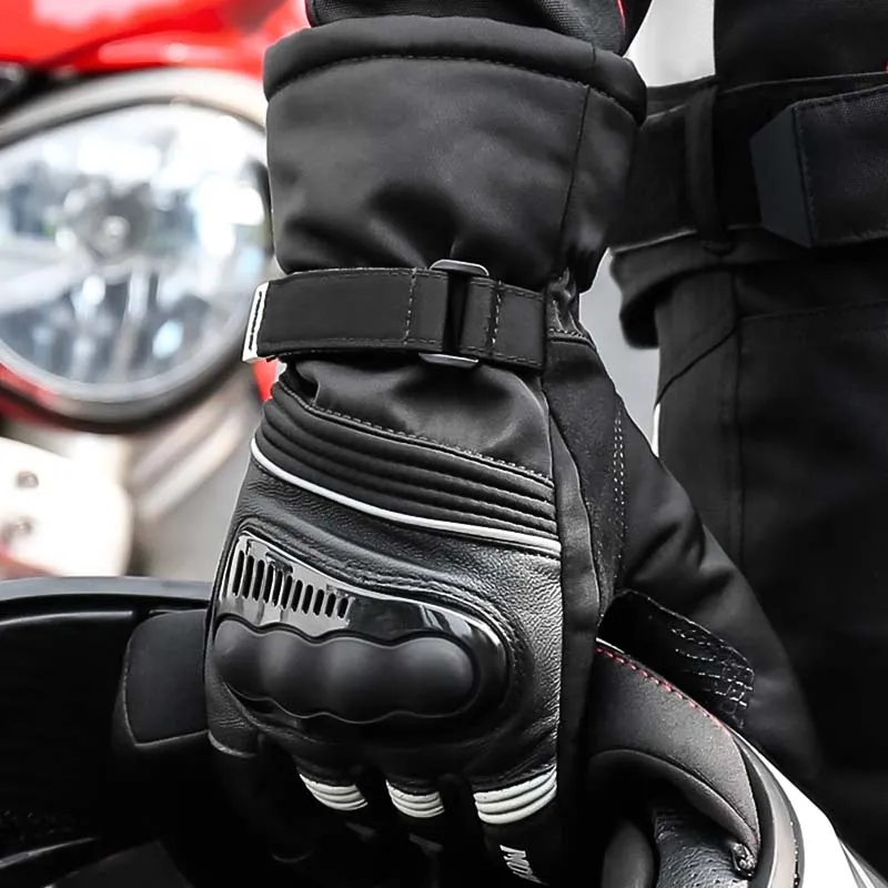 Waterproof Motorcycle Gloves | Winter Touch Screen Moto Riding Gloves