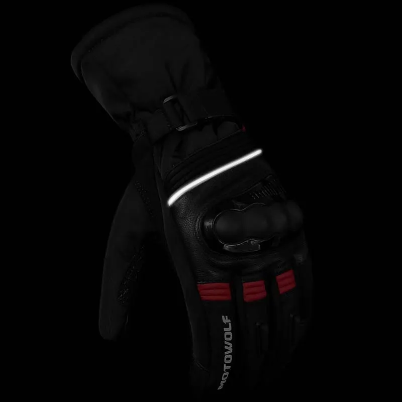 Waterproof Motorcycle Gloves | Winter Touch Screen Moto Riding Gloves