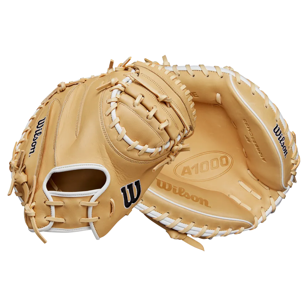 Wilson A1000 CM33 33" Baseball Catcher's Mitt: WBW10258933