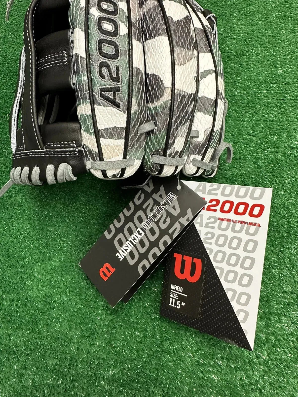 Wilson A2000 11.5" PP05 Custom Camo Texas Edition Baseball Glove
