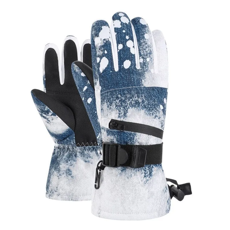 Winter Warm  Touch Screen Fleece Ultralight Waterproof  Snow Gloves