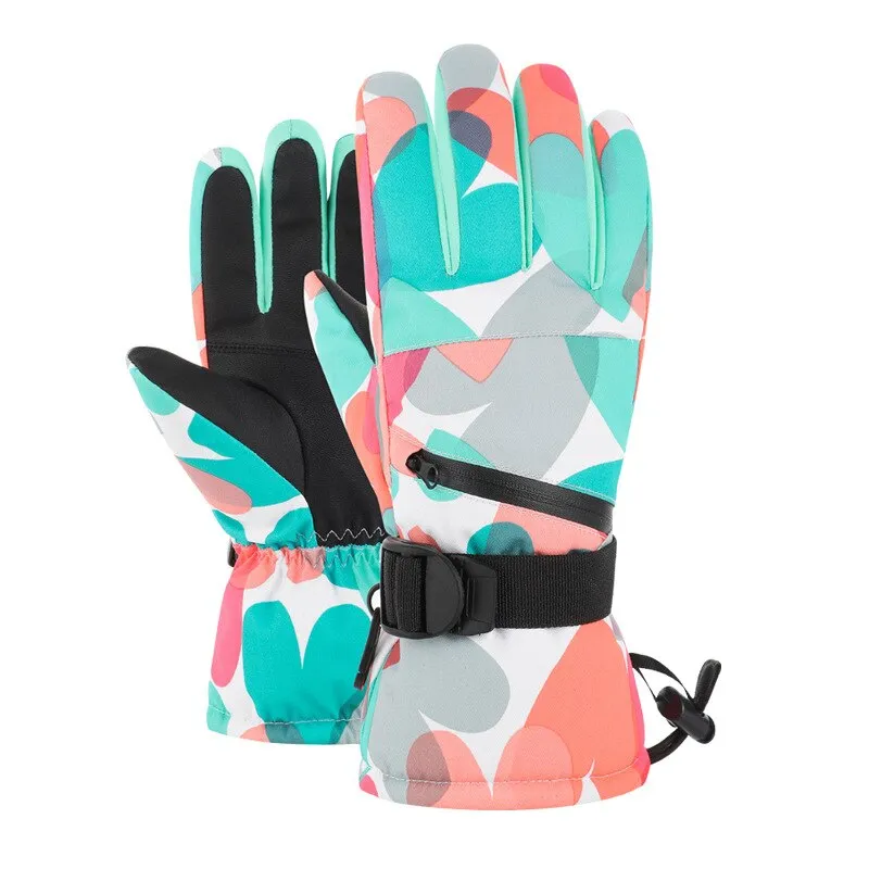 Winter Warm  Touch Screen Fleece Ultralight Waterproof  Snow Gloves