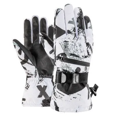Winter Warm  Touch Screen Fleece Ultralight Waterproof  Snow Gloves