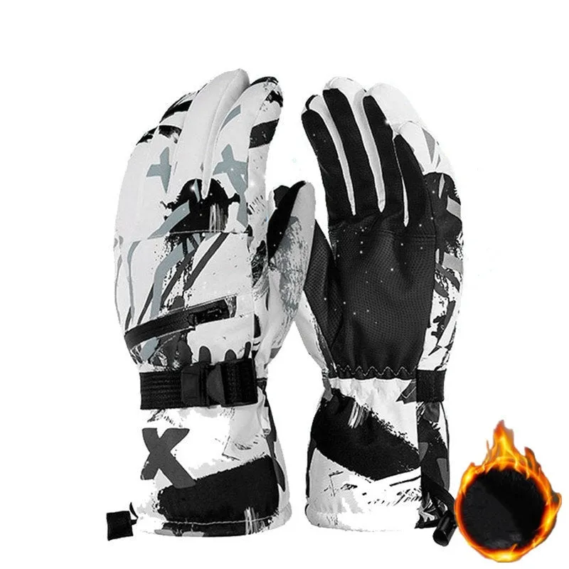 Winter Warm  Touch Screen Fleece Ultralight Waterproof  Snow Gloves