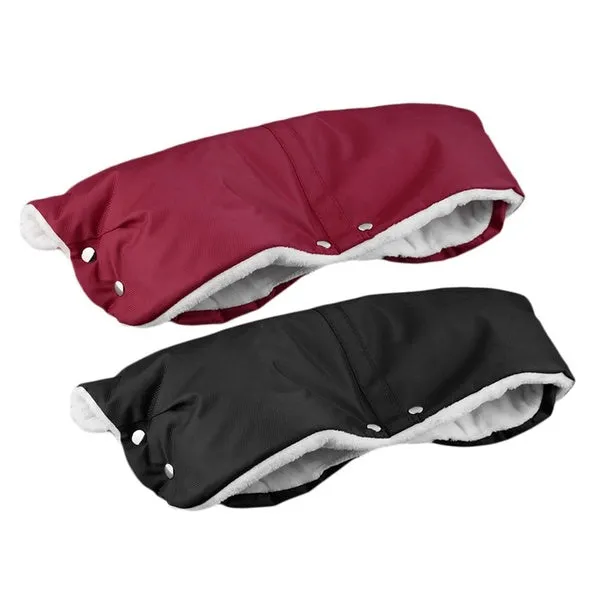 Winter Warmer Baby Pram Stroller Hand Muff Fingerless Gloves