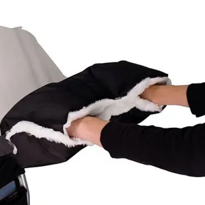 Winter Warmer Baby Pram Stroller Hand Muff Fingerless Gloves