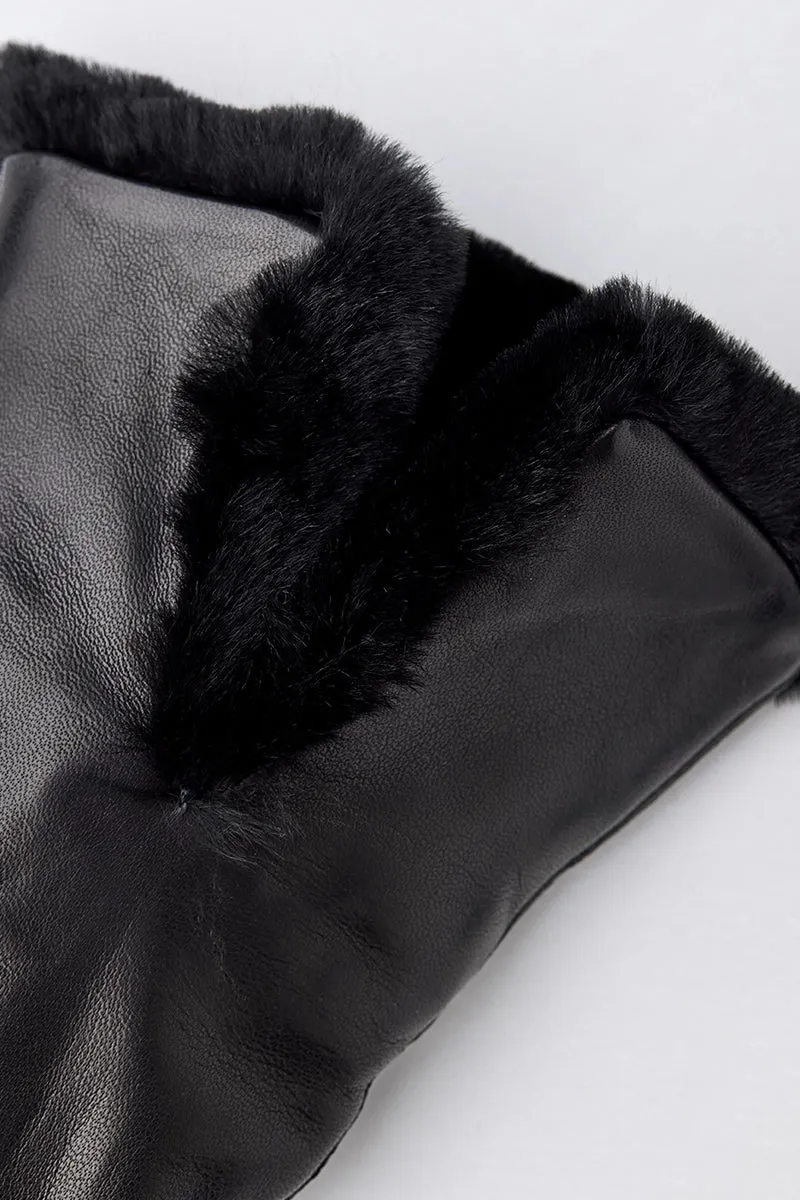 Women's Celine Orylag Leather Gloves