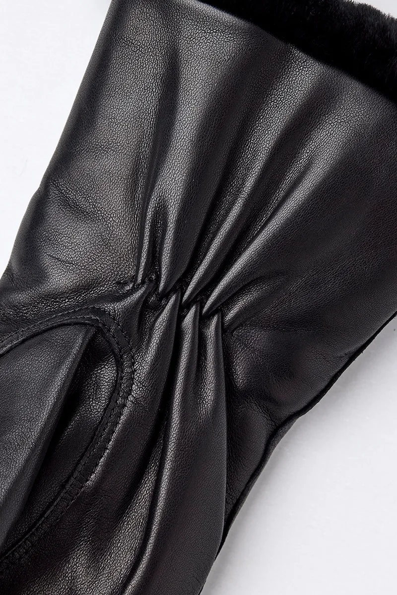 Women's Celine Orylag Leather Gloves