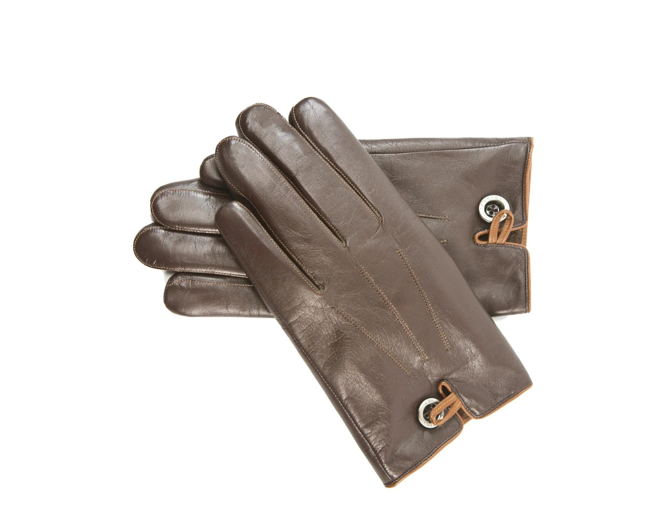 YISEVEN Winter Men’s Lambskin Leather Gloves
