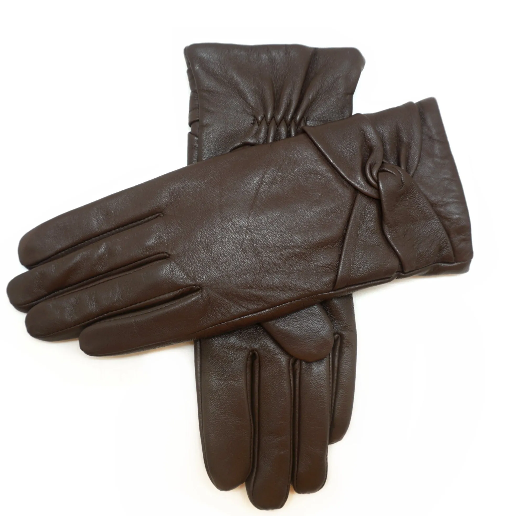 YISEVEN Women's Touchscreen Sheepskin Leather Gloves