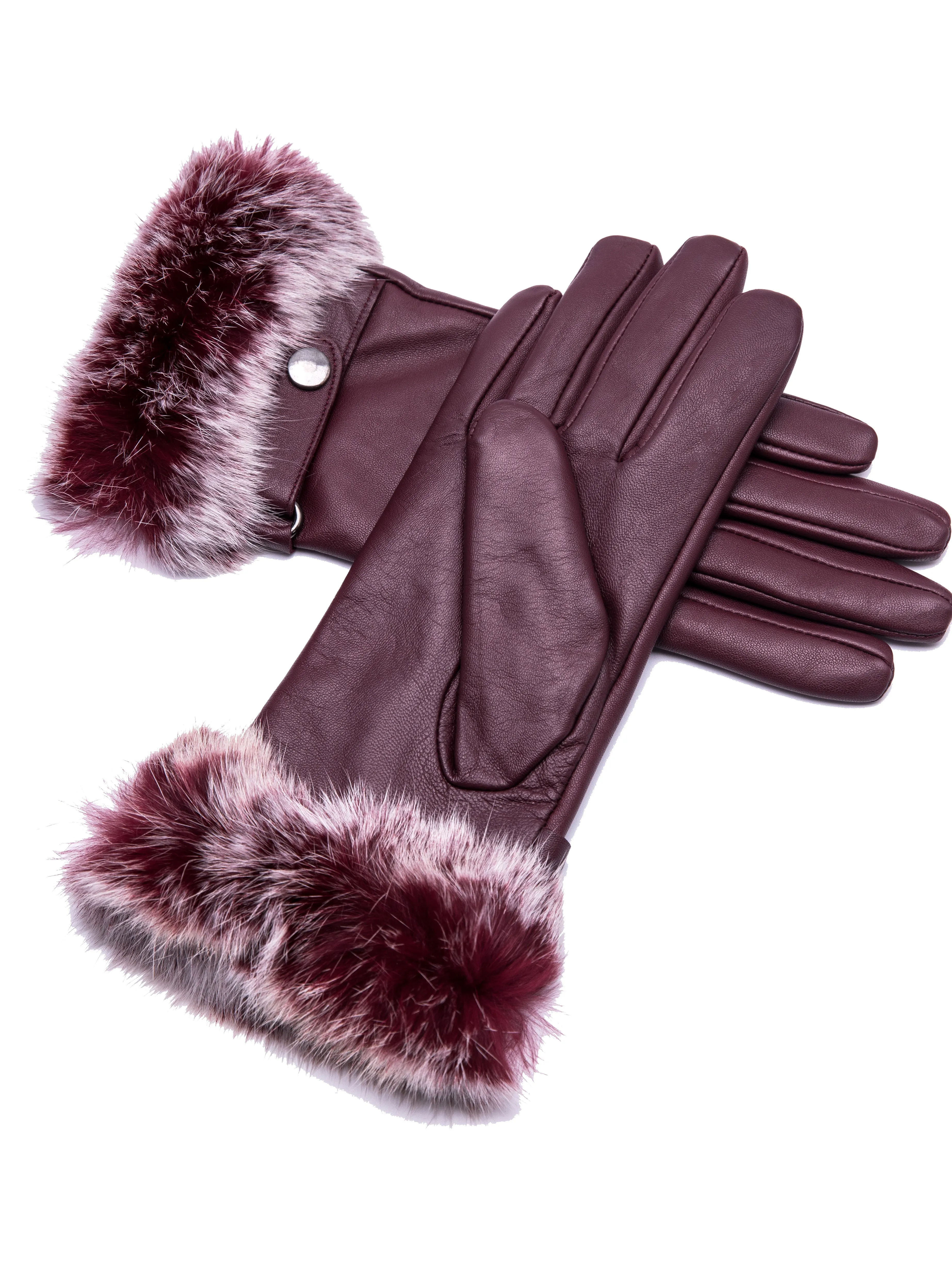 YISEVEN Women's Touchscreen Sheepskin Leather Gloves