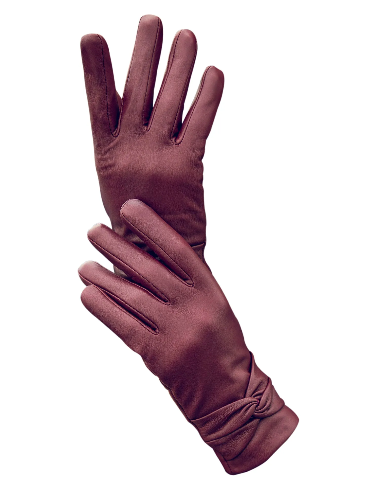 YISEVEN Women's Touchscreen Sheepskin Leather Gloves